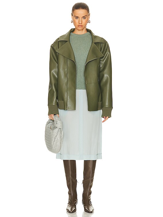 FWRD Renew Celine Sweater in Green | FWRD