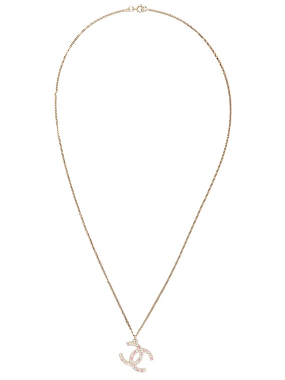 Chanel CC Rhinestone Necklace