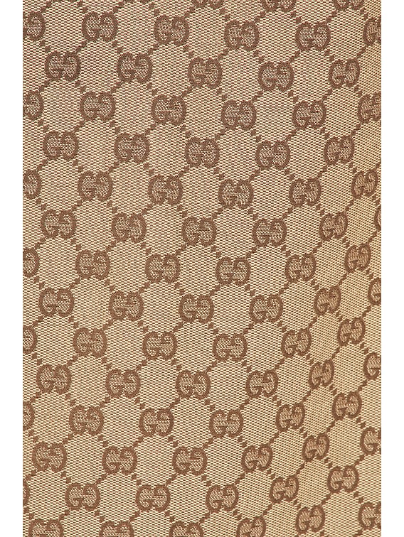 FWRD Renew Gucci GG Moto Jacket in Beige | FWRD