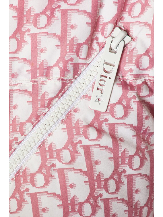 FWRD Renew Dior Logo Puffer Jacket in Pink | FWRD