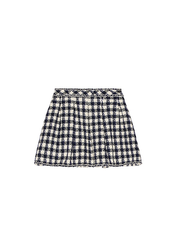 Chanel Check Skirt