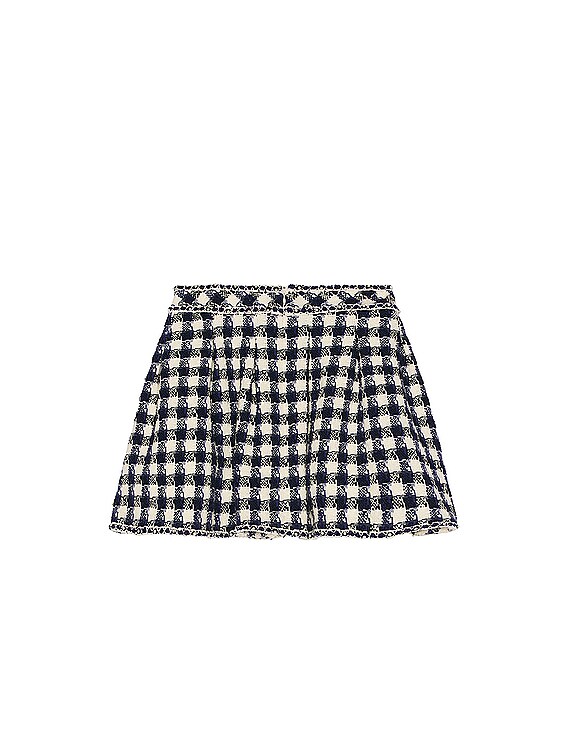 Chanel Check Skirt