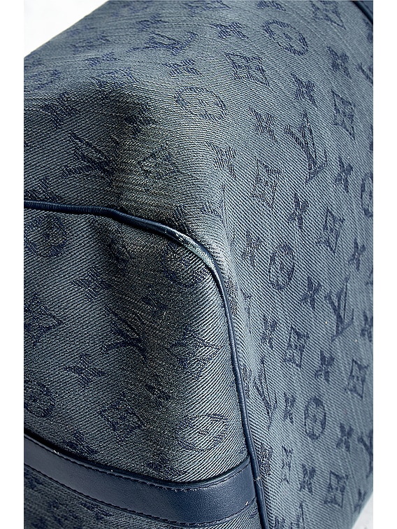 FWRD Renew Louis Vuitton MonogramJack Keepall Bandouliere Bag in Blue & Red