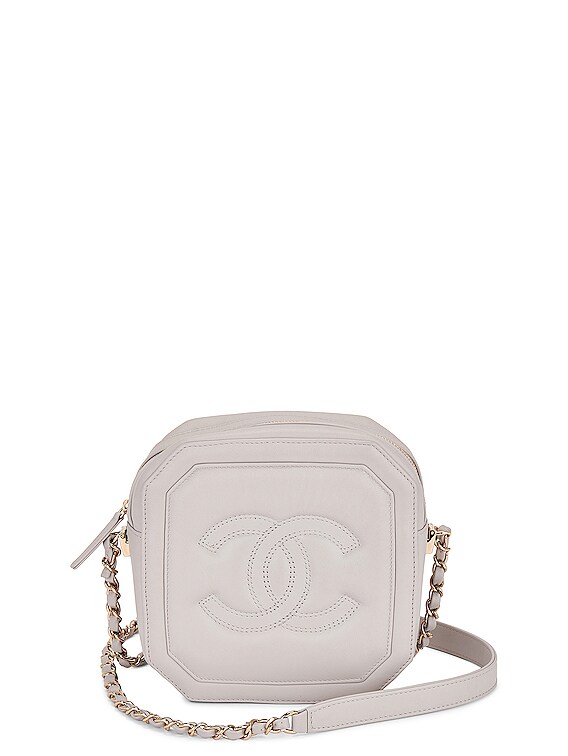 Chanel 2020 Lambskin Mini CC Octagon Camera Bag