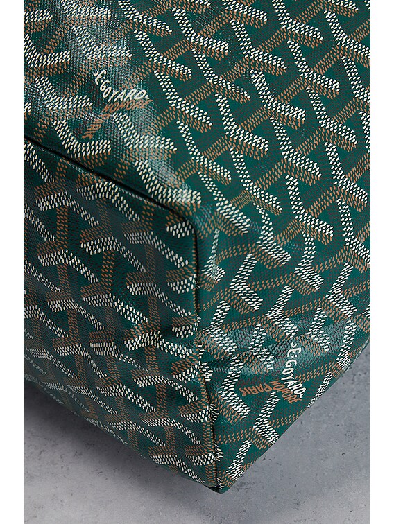 Saint-louis cloth tote Goyard Green in Cloth - 34262467