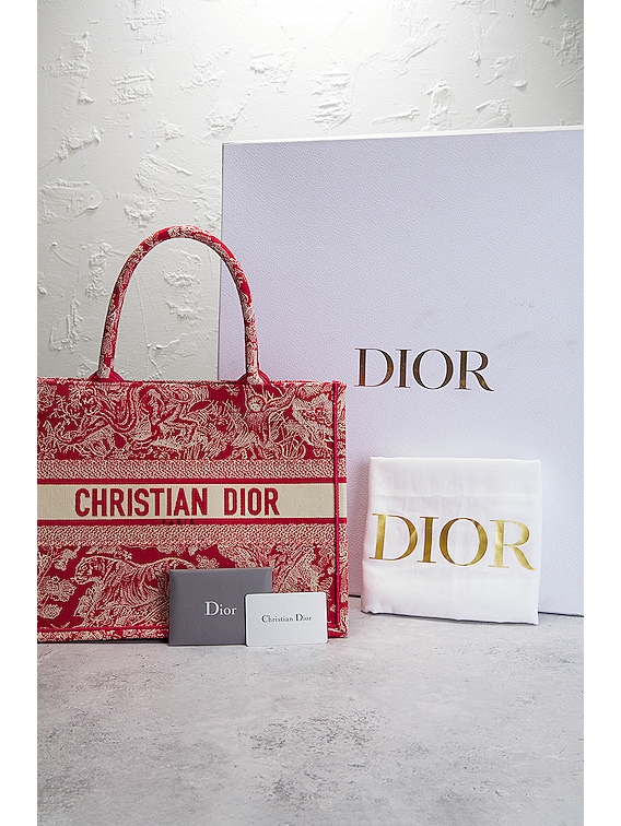 FWRD Renew Dior Bobby Bag in White