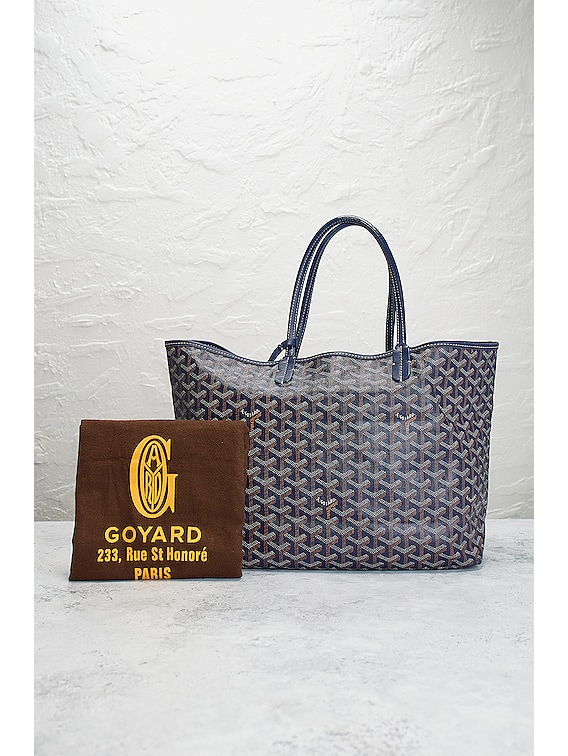 Goyard! Finally! My navy large S. Louis bag!