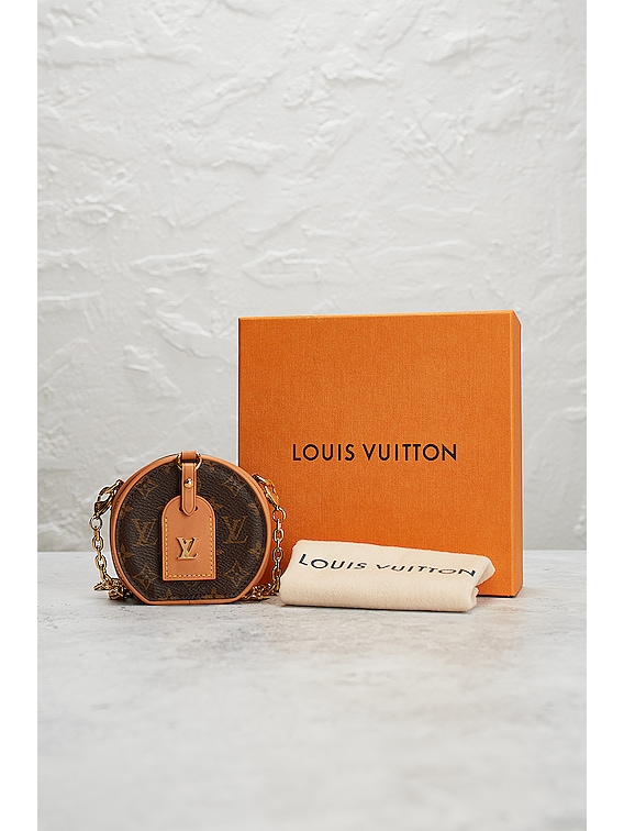 Louis Vuitton Boite Chapeau Necklace Monogram Brown in Coated  Canvas/Leather with Gold-tone - US