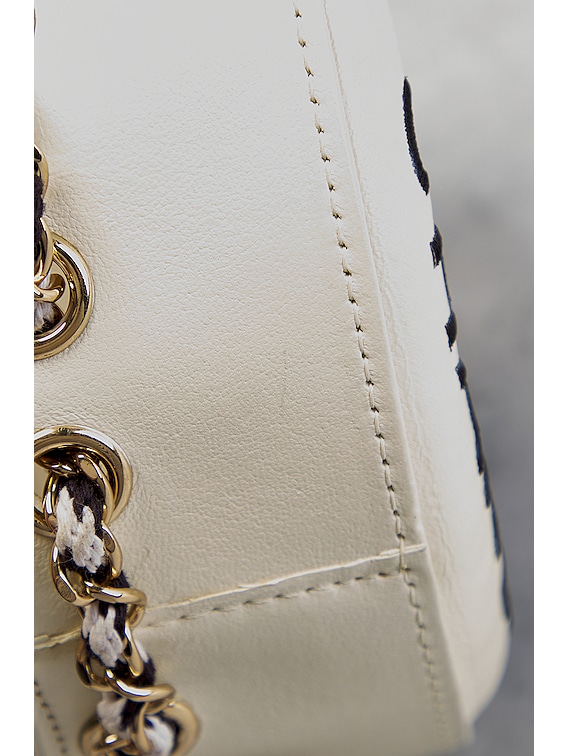 FWRD Renew Chanel La Pausa Cruise Shoulder Bag in Black & White | FWRD