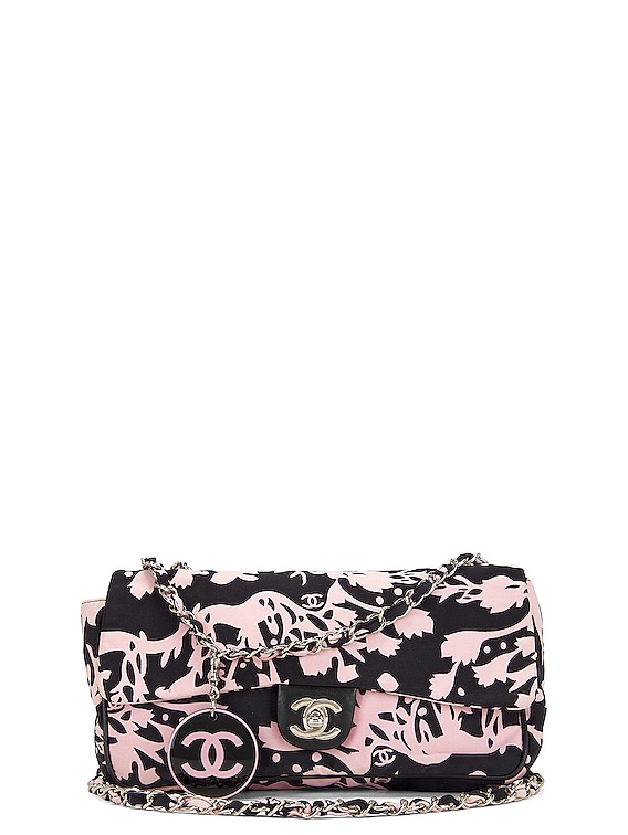 FWRD Renew Chanel Coco Mark Chain Shoulder Bag in Multi