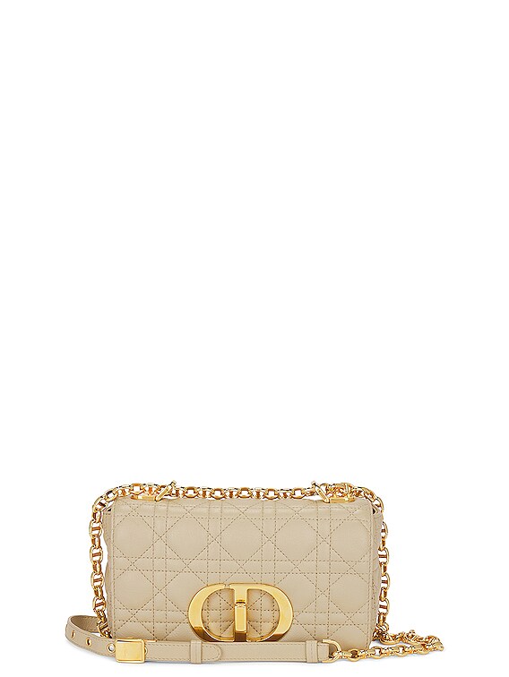 Caro Double Pouch Beige  Womens Dior Mini Bags & Belt Bags