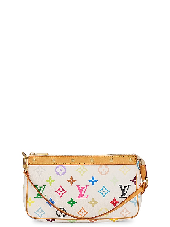 Louis Vuitton - Authenticated Pochette Accessoire Handbag - Cloth Multicolour for Women, Good Condition