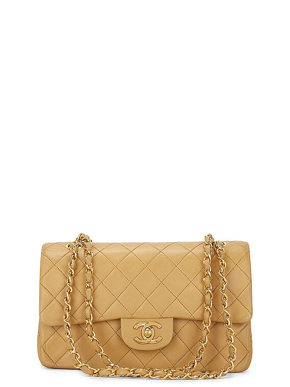 FWRD Renew Chanel Matelasse Lambskin Single Flap Shoulder Bag in