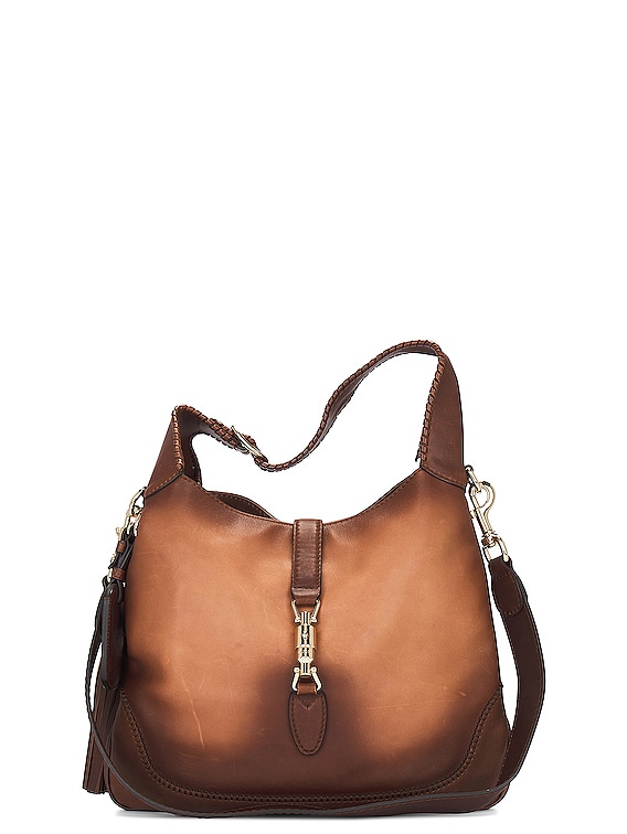 Shoulder Bag Gucci Jackie Bamboo Bag Gucci Suede Bamboo Shoulder Bag