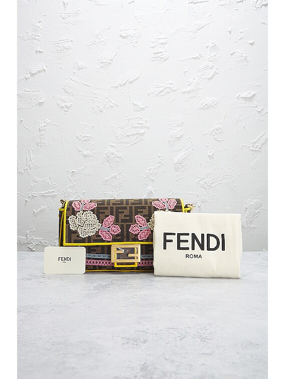 FENDI Vitello Liberty Fun Fair Metal Studded Small Kan I Shoulder Bag  Peonia Multicolor | FASHIONPHILE | Fendi, Bags, Shoulder bag