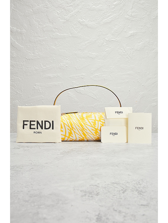 Fendi Coated Canvas Shoulder Bag