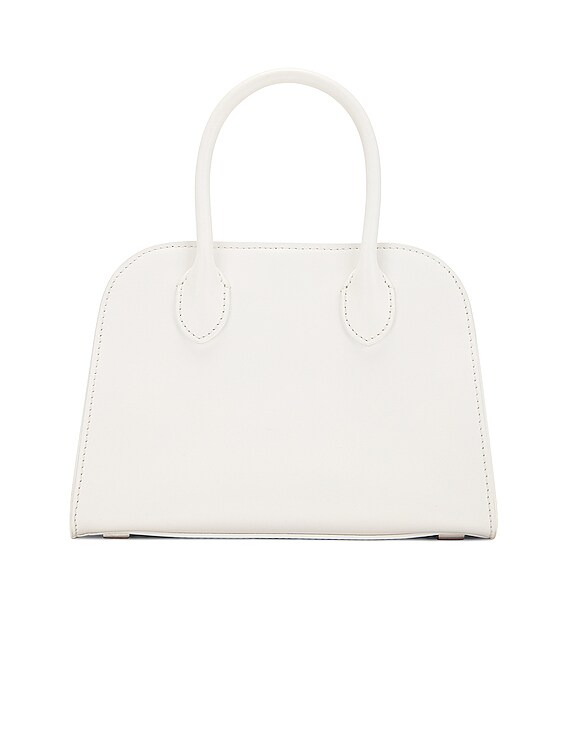 Women's Mini Margaux Leather Bag In Snow