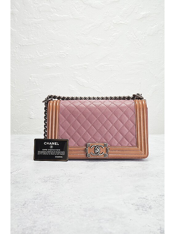 Chanel boy pink discount 2018