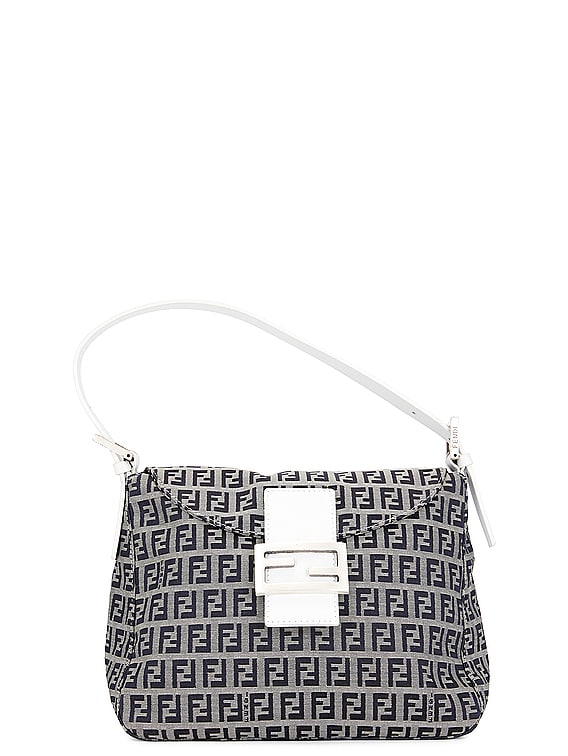 Fendi Zucchino Mama Baguette Shoulder Bag