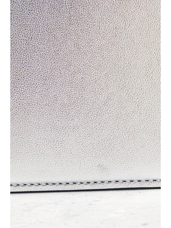 FWRD Renew Valentino Garavani Loco Small Shoulder Bag in Silver | FWRD
