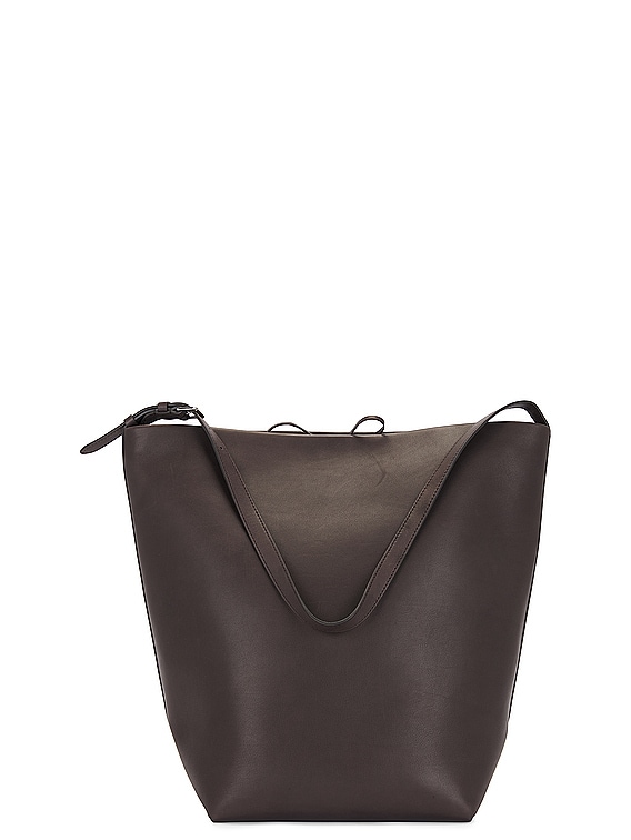 THE ROW Park large バッグ Large N/S Park レザー製トートバッグ ブラウン – The Row