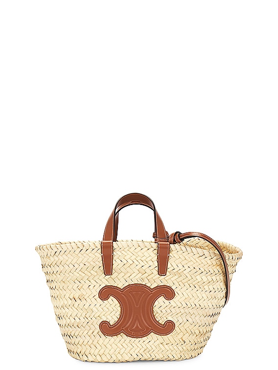 FWRD Renew Celine Basket Bag in Natural | FWRD