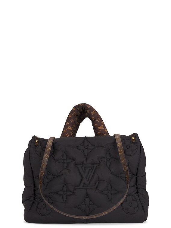 FWRD Renew Louis Vuitton Pillow GM Handbag in Black | FWRD