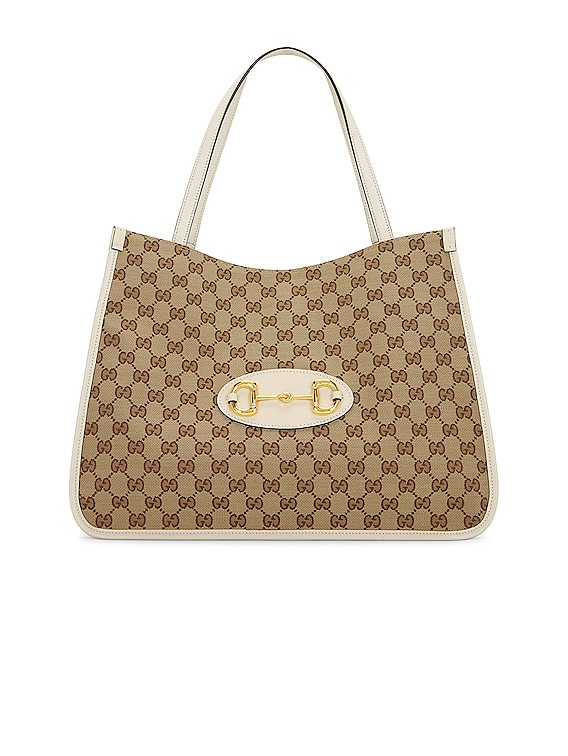 FWRD Renew Gucci Jackie Shoulder Bag in White