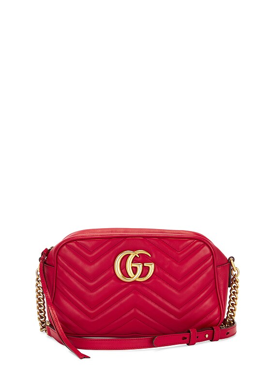 希少 GUCCI グッチ レザー ショルダーバッグ 赤 004250240 希少 GUCCI グッチ レザー ショルダーバッグ 赤 004250240