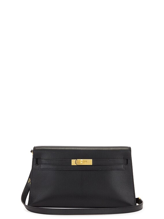 HERMES 81年製 TASSEL LEATHER SHOULDER BAG HERMES 81年製 TASSEL LEATHER SHOULDER BAG