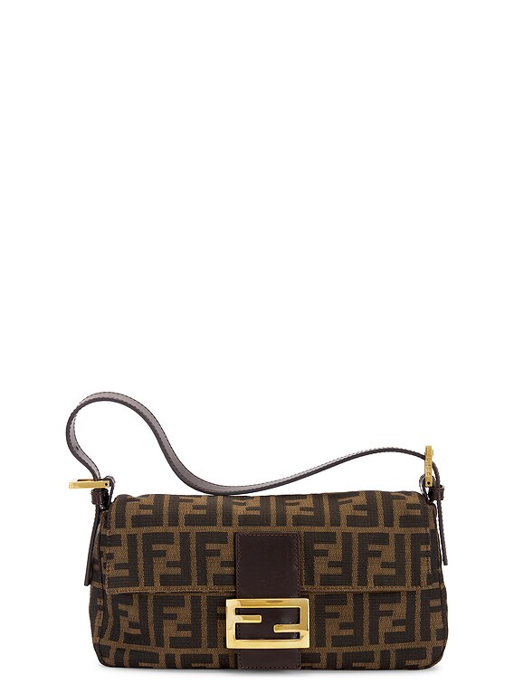 FWRD Renew FENDI ハンドバッグ - Brown | FWRD