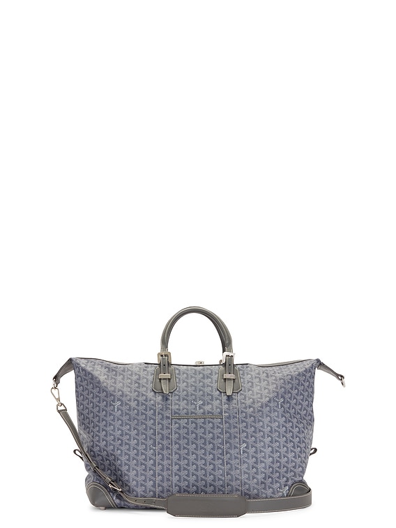 FWRD Renew Goyard Boeing 55 Duffle Bag in Grey | FWRD