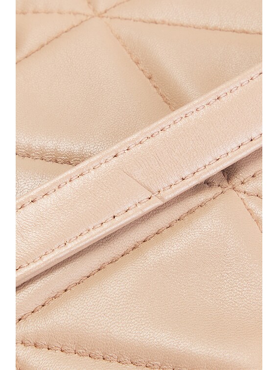 FWRD Renew Prada Nappa-Leather Shoulder Bag in Powder Pink