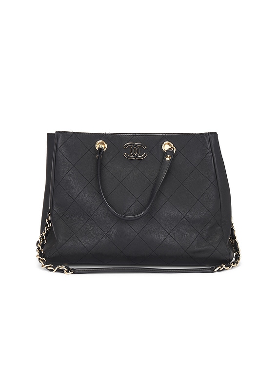 Chanel Lambskin Neo Shopping Tote Bag