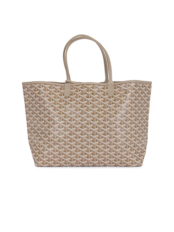 FWRD Renew Goyard Saint Louis PM Tote Bag in Beige | FWRD