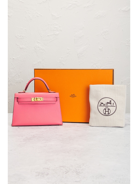 Hermes Epsom Kelly 20 Sellier Handbag