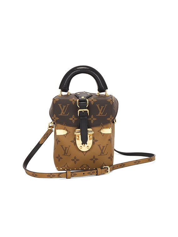FWRD Renew Louis Vuitton Reverse Monogram Camera Box Handbag in