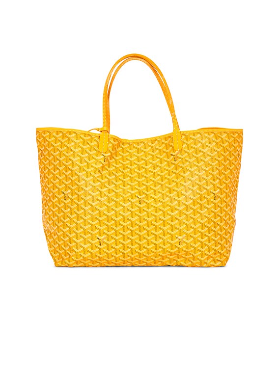 FWRD Renew Goyard Saint Louis PM Tote Bag in Yellow | FWRD