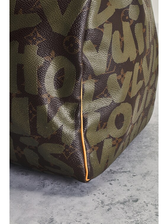 FWRD Renew Louis Vuitton X Stephen Sprouse Graffiti Keepall 50
