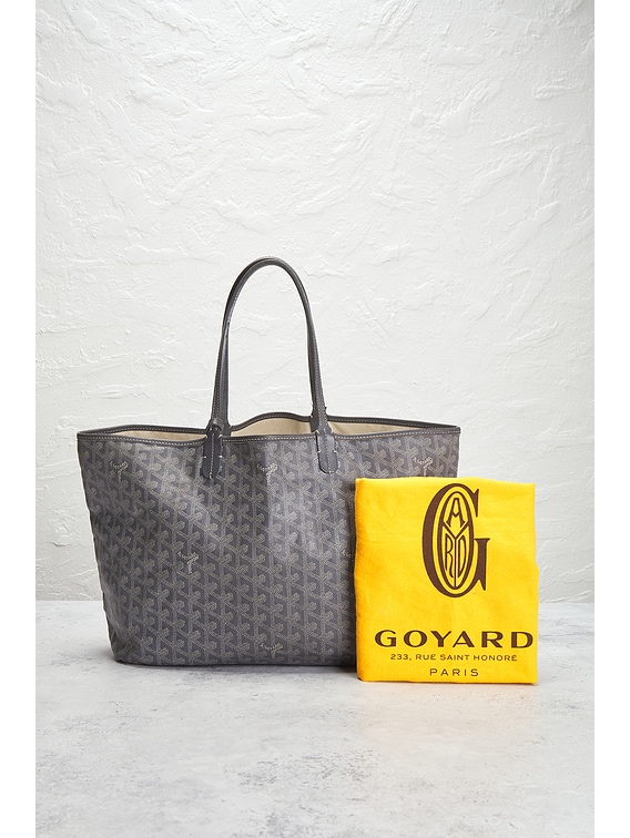 FWRD Renew Goyard Saint Louis PM Tote Bag in Grey | FWRD