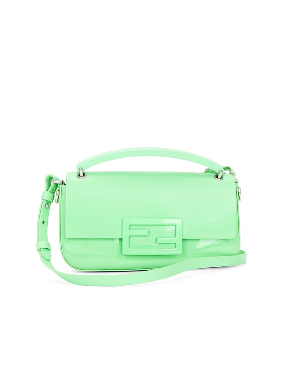 FWRD Renew Fendi Baguette Phone Pouch in Green | FWRD