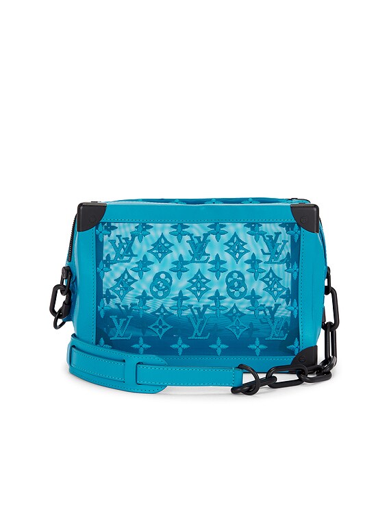 FWRD Renew Louis Vuitton Mesh Soft Trunk Shoulder Bag in Blue | FWRD