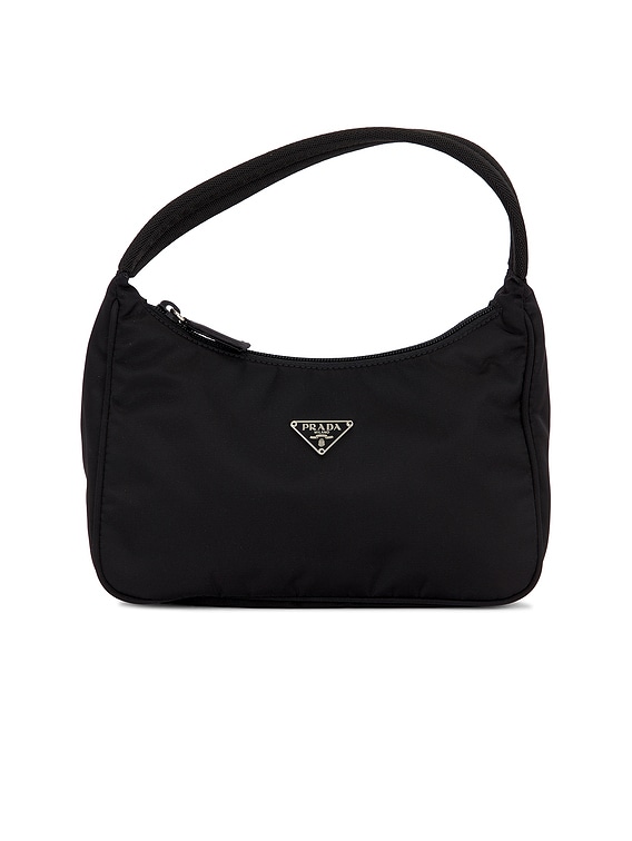 人気メーカー・ブランド Renew FWRD Prada FWRD | Black in Bag Hobo Sport Tessuto バッグ