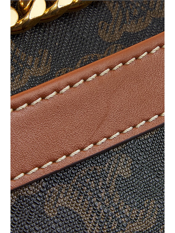 Card holder in Triomphe canvas and calfskin