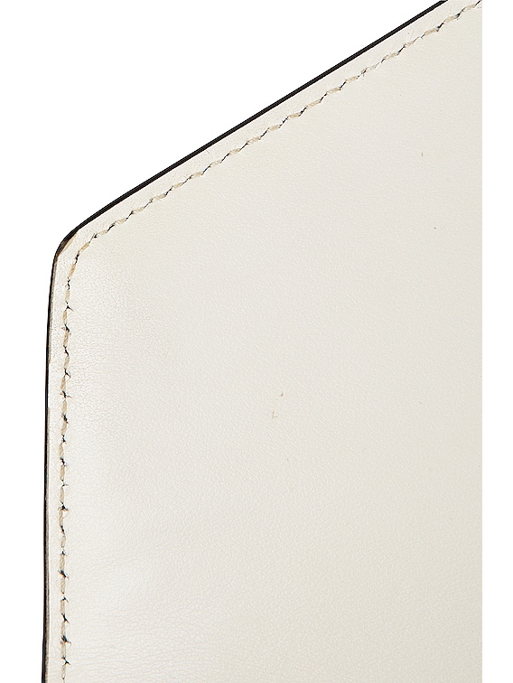 FWRD Renew Prada Saffiano Shoulder Card Bag in Neutral