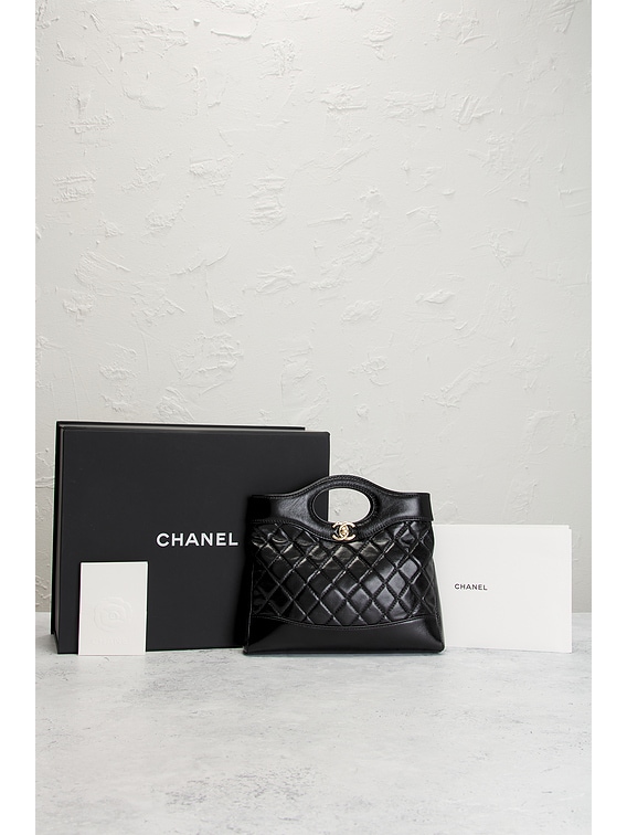 Chanel Calfskin Mini 31 Shopping Tote Bag