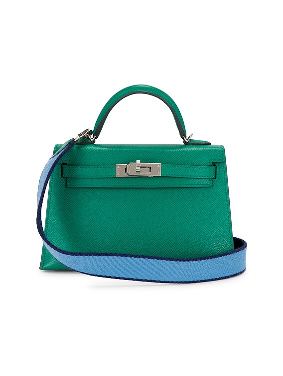 FWRD Renew Hermes Epsom Kelly 20 Amazone Handbag in Vert Jade | FWRD
