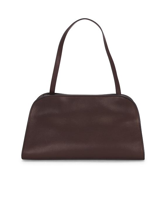 FWRD Renew The Row Peggy Clutch Bag in Chestnut ANS | FWRD