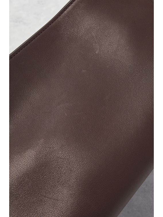 FWRD Renew The Row Peggy Clutch Bag in Chestnut ANS | FWRD