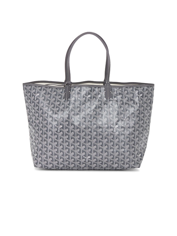 FWRD Renew Goyard Saint Louis PM Tote Bag in Grey | FWRD